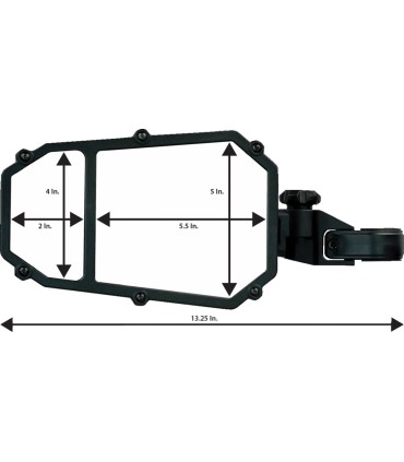 MIRROR SIDE W/BLNDSPT MSE