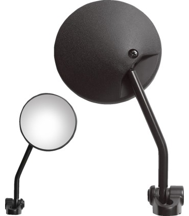 MIRROR PU RND FLAG STYLE