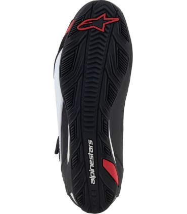 SHOES FASTER-4 BK/WH/DK RD 13