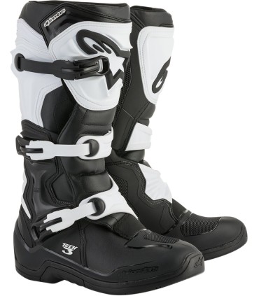 BOOT TECH3 BLACK/WHITE 13