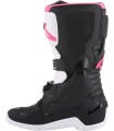 BOOT 4W TECH3 BK/WT/PK 6