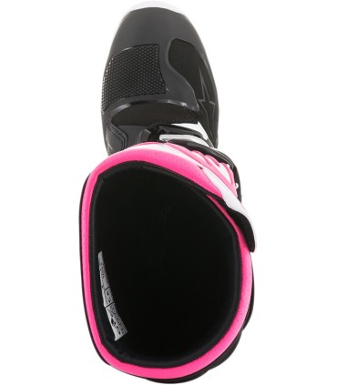 BOOT 4W TECH3 BK/WT/PK 8