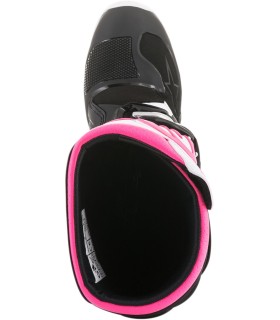 BOOT 4W TECH3 BK/WT/PK 9