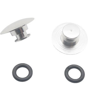 COVER CAP M10 MIRROR SLV