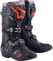 BOOT TECH 10 BLACK/RED FL 7