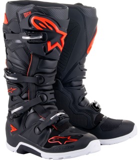 BOOT T7 ENDURO BLK/RED 8