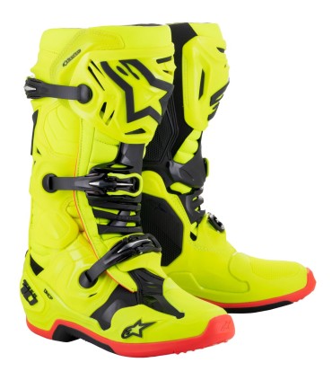 BOOT TECH 10 YLW/BK/RD 7