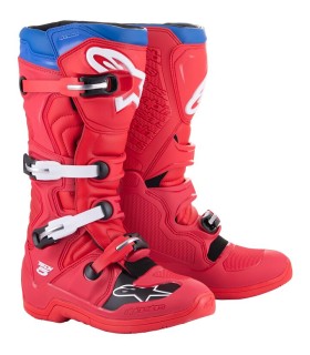 BOOT TECH5 RED/BLUE 9