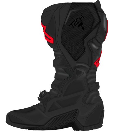 BOOT TECH 7 BLACK/RED FLUO 8