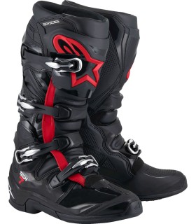 BOOT TECH 7 BLACK/RED FLUO 9