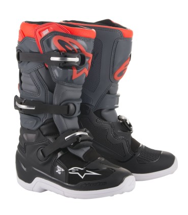 BOOT TECH7S DGY/LGY FL/RD 2