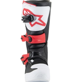 BOOT TECH3S YTH WT/BK/R 4