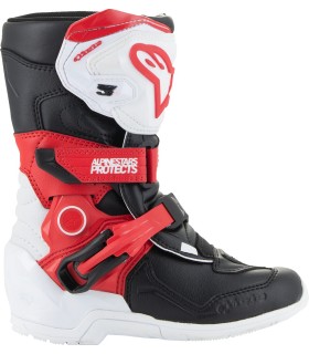 BOOT T3S KIDS WT/BK/R 10