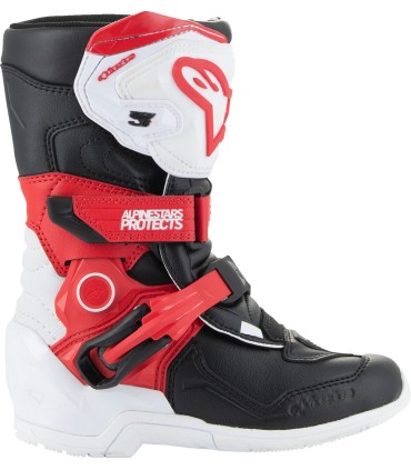 BOOT T3S KIDS WT/BK/R 10