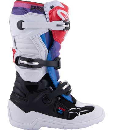 BOOT TECH7S W/B/RAINBOW 3