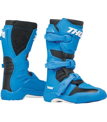 BOOT YTH BLITZ XR BL/BK 6