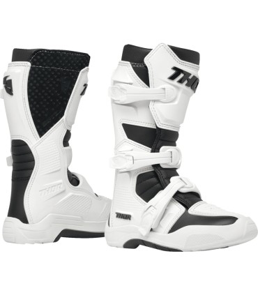 BOOT YTH BLITZ XR WH/BK 1