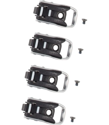 BUCKLE + SCREW T7/T10 BLACK