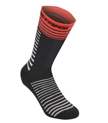 SOCKS DROP 19 BLK/RD M