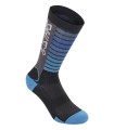 SOCKS DROP 22 BLK/AQ S