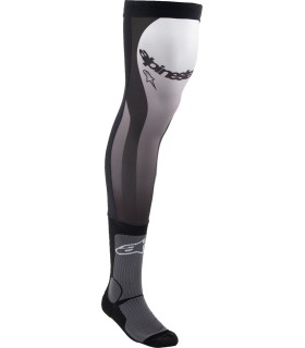 SOCK KNEE BRACE BLK/WT LX