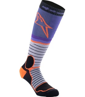 SOCK MX PRO PUR/BK/GY M