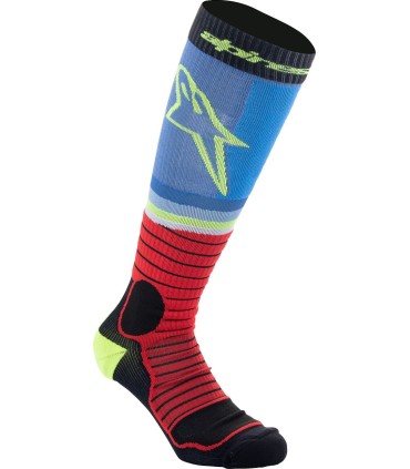 SOCK MX PRO BLK/GY/BLU L