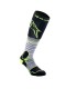 SOCK MX PRO BLK/GY/YLW S