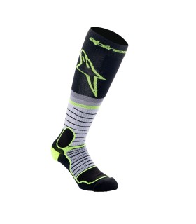 SOCK MX PRO BLK/GY/YLW S