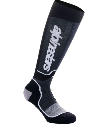 SOCK MX PLUS BLACK/WHITE S