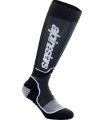 SOCK MX PLUS BLACK/WHITE S