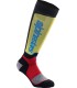 SOCK MX PLUS BLK/RED/BL M