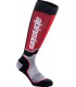 SOCK MX PLUS BLK/RED/GY S