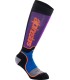 SOCK MX PLUS BLK/PUR/BL L