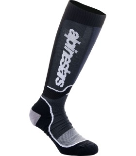 SOCK YTH MX+ BLACK/WHT