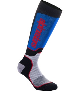 SOCK YTH MX+ BLK/WHT/BL