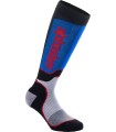 SOCK YTH MX+ BLK/WHT/BL