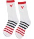 SOCKS 3PK WHITE SM/MD