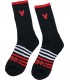SOCKS 3PK BLACK LG/XL