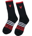 SOCKS 3PK BLACK LG/XL