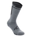SOCKS MERINO 24 GRAY/BLACK L
