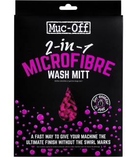 WASH MITT 2IN1 MICROFIBRE