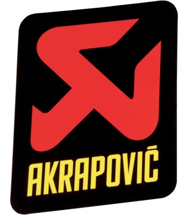 STICKER AKRAPOVIC VERT 75