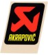 STICKER AKRAPOVIC VERT 60