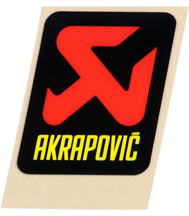 STICKER AKRAPOVIC VERT 60