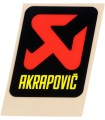 STICKER AKRAPOVIC VERT 60