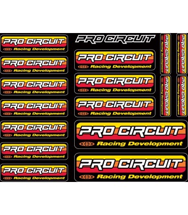 PRO CIRC LOGO DECAL SHEET