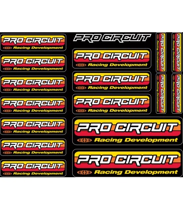 PRO CIRC LOGO DECAL SHEET