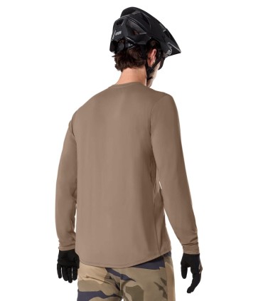 JERSEY LS A-DURA ASTAR BROWN S