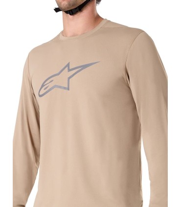 JERSEY LS A-DURA ASTAR BROWN 2